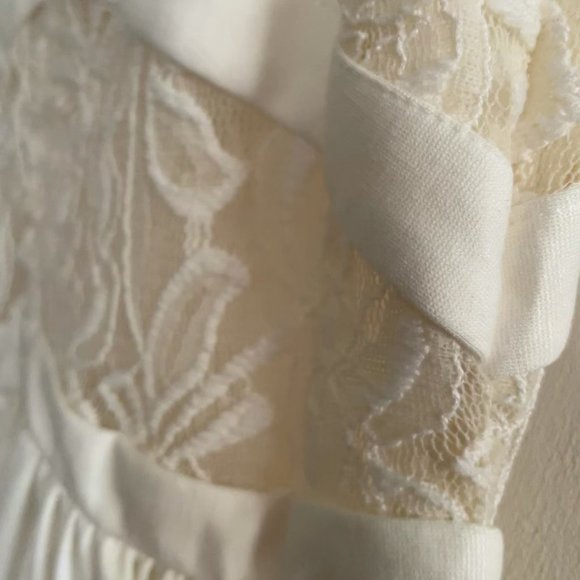 NWOT Love...Ady Lace Fit & Flare Dress White - Picture 8 of 9